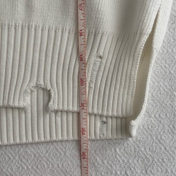 NWOT Golden Goose Delilah Do What You Love Distressed Sweater Women’s Size S - Picture 15 of 15